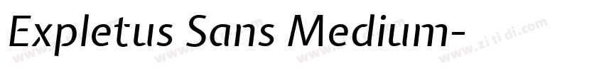 Expletus Sans Medium字体转换 Expletus Sans Medium字体转换
